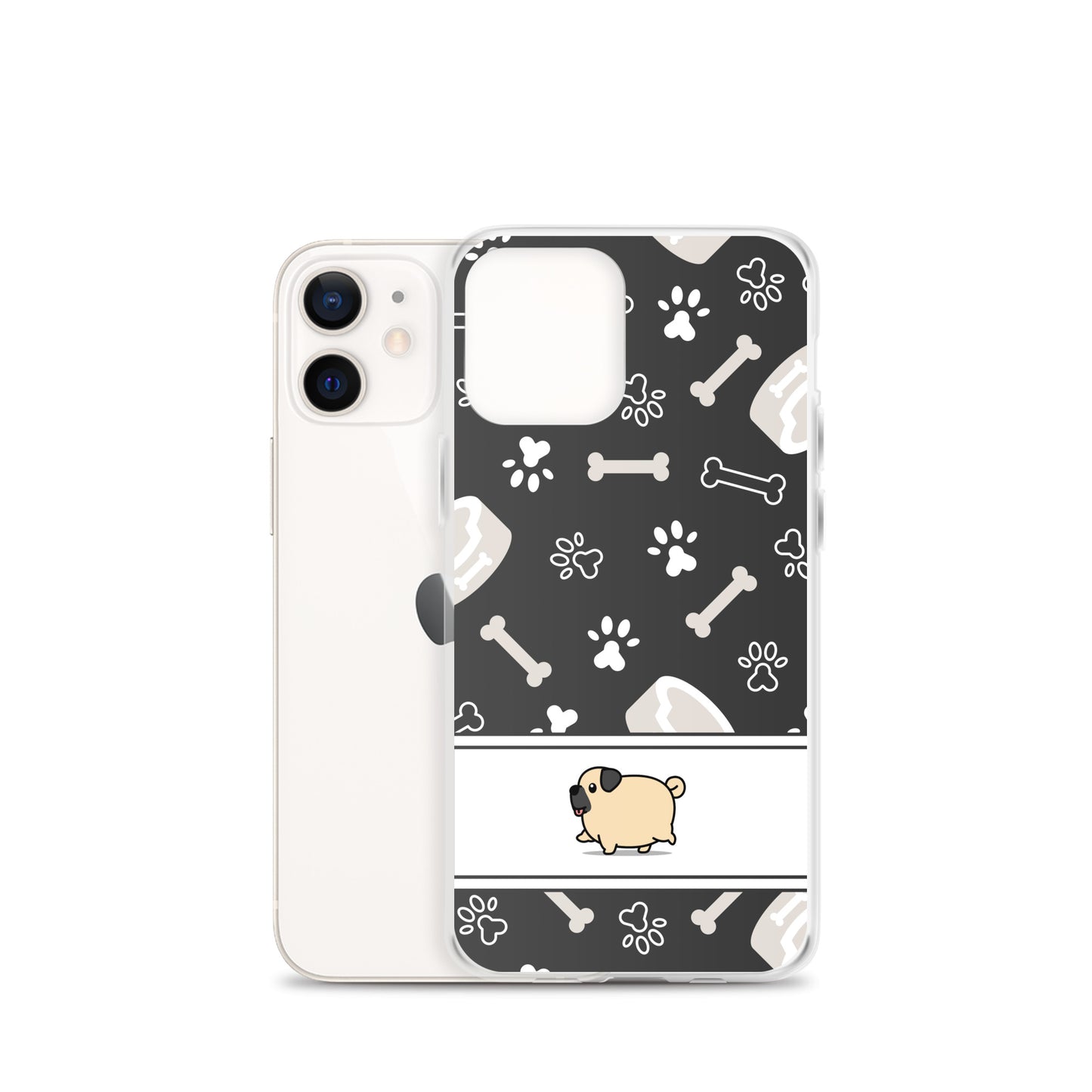 Fat Pug iPhone Case