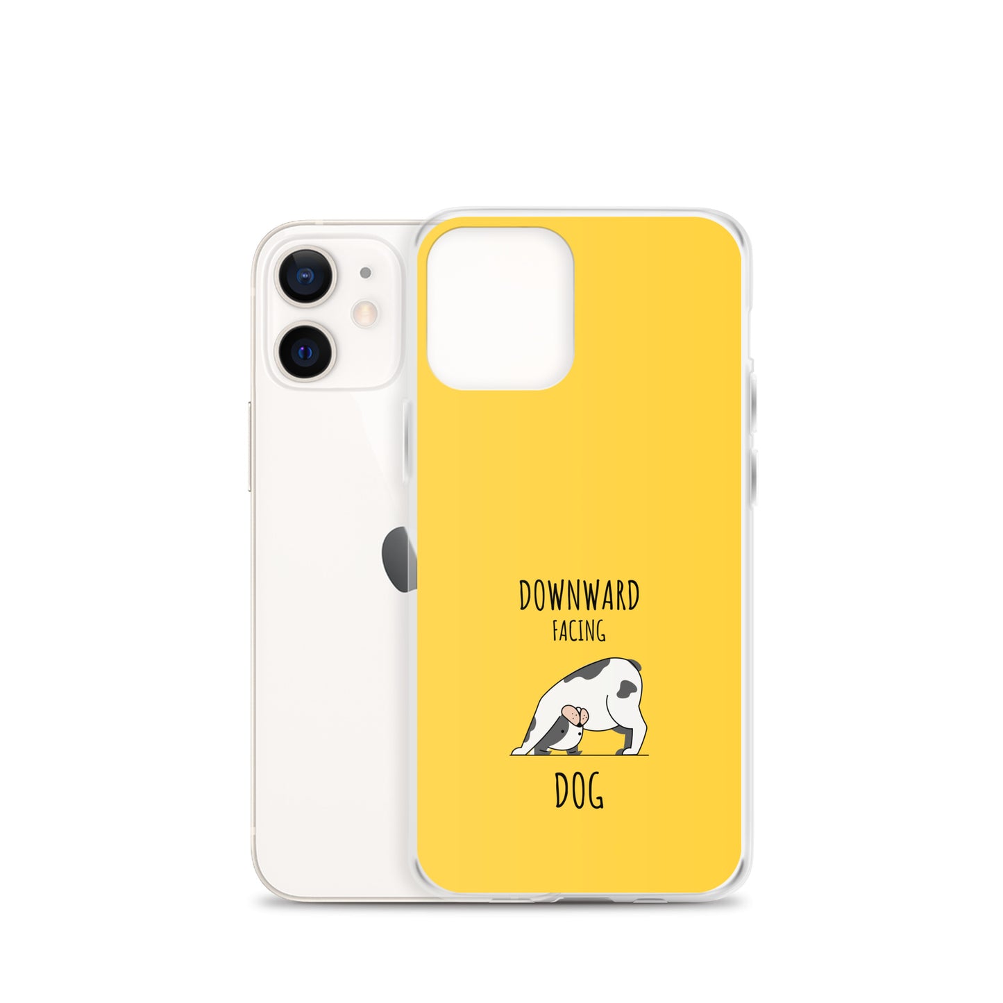 Downward Facng Dog Yoga iPhone Case