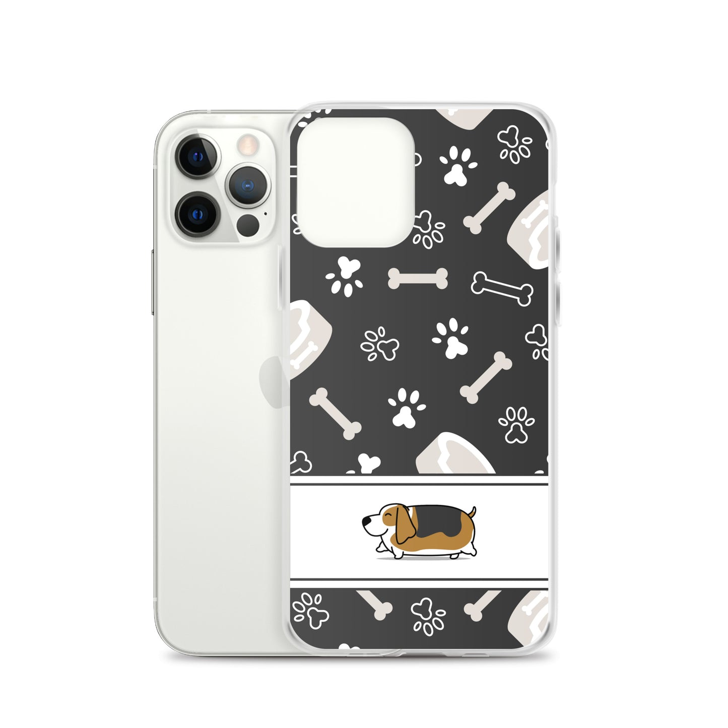 Fat Basset Hound iPhone Case