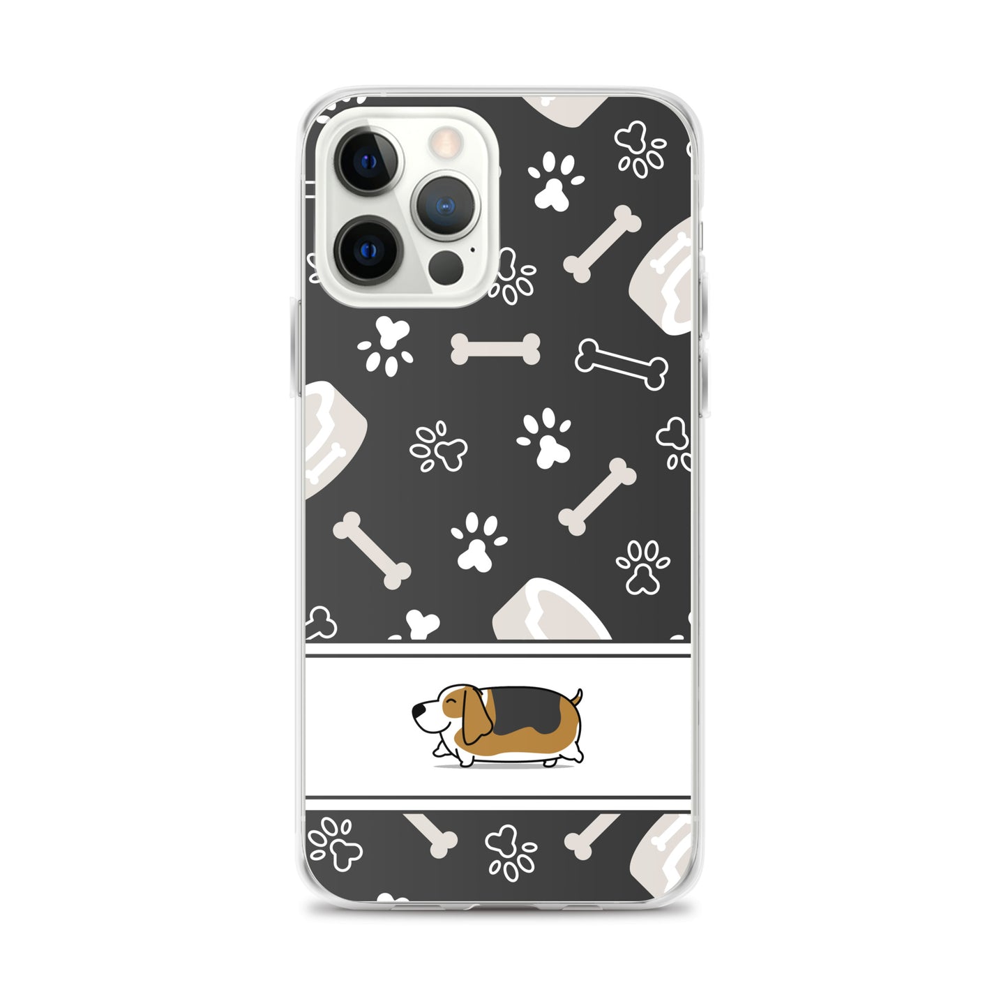 Fat Basset Hound iPhone Case