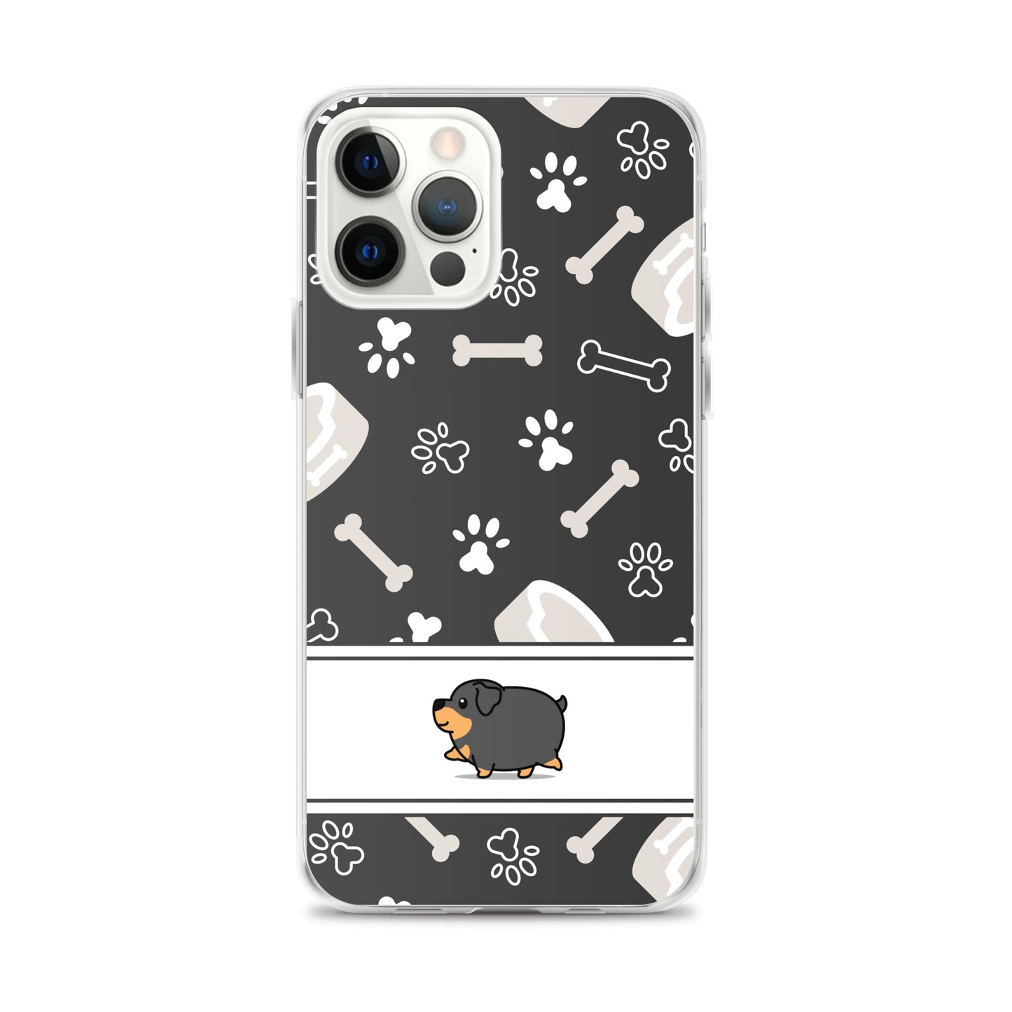 Fat Rottweiler iPhone Case