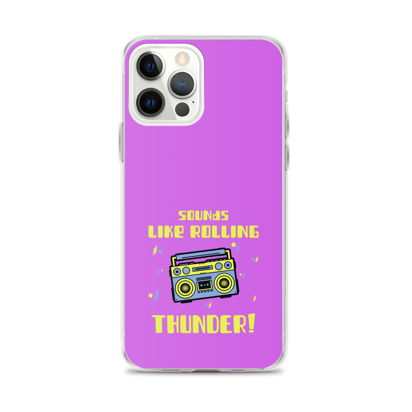 Sounds Like Rolling Thunder iPhone Case