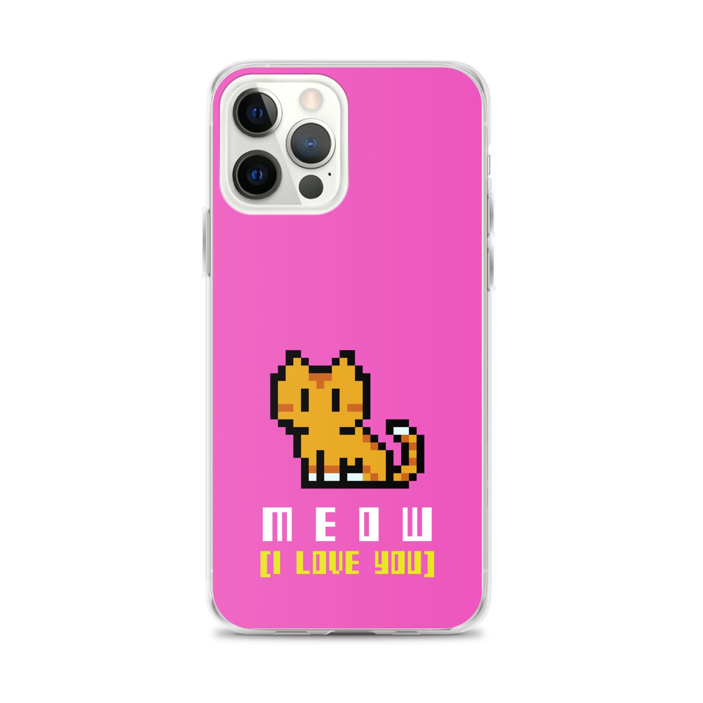 8 Bit Meow iPhone Case