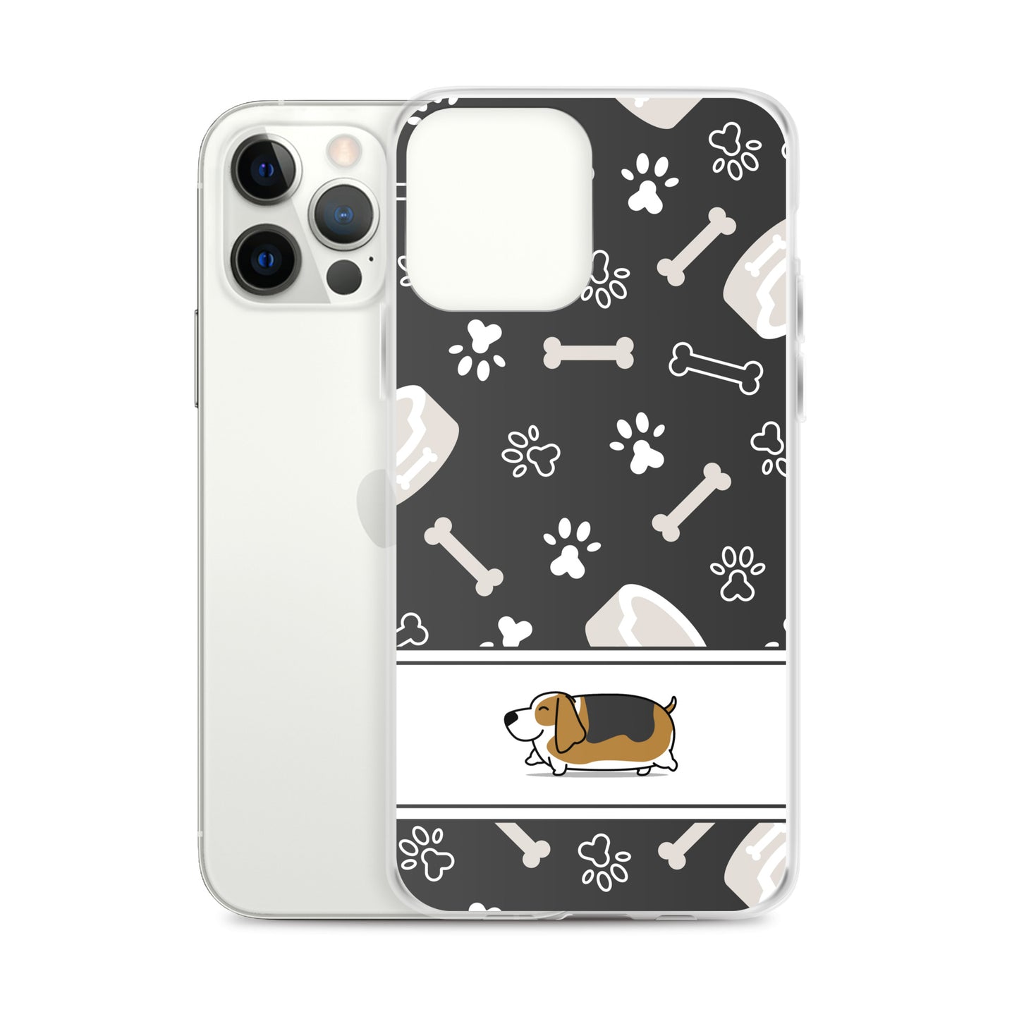 Fat Basset Hound iPhone Case