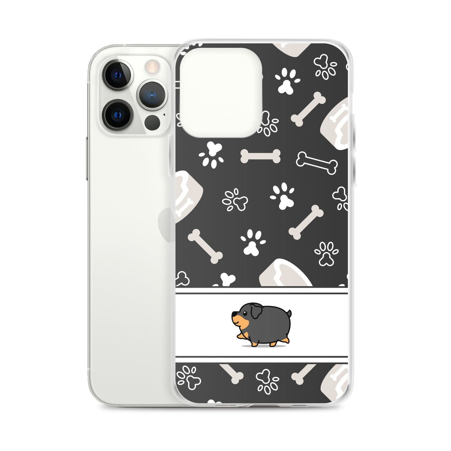 Fat Rottweiler iPhone Case