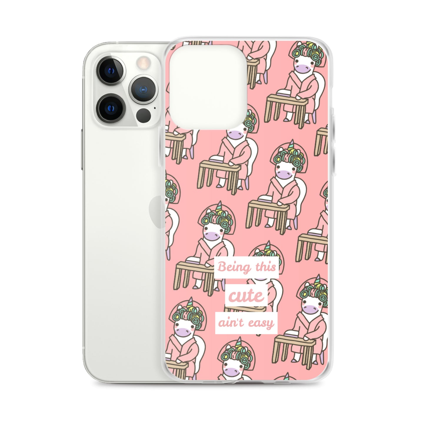 Being This Cute Ain't Easy iPhone Case