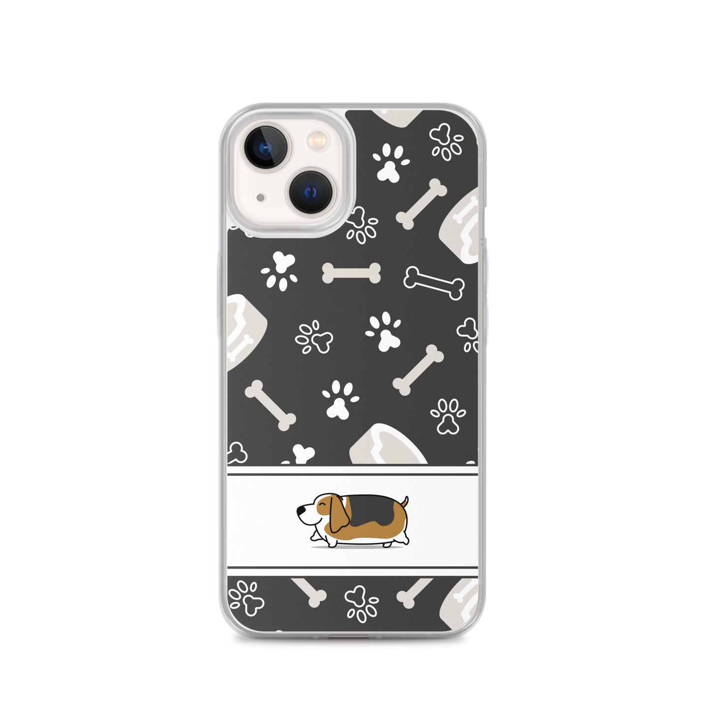 Fat Basset Hound iPhone Case