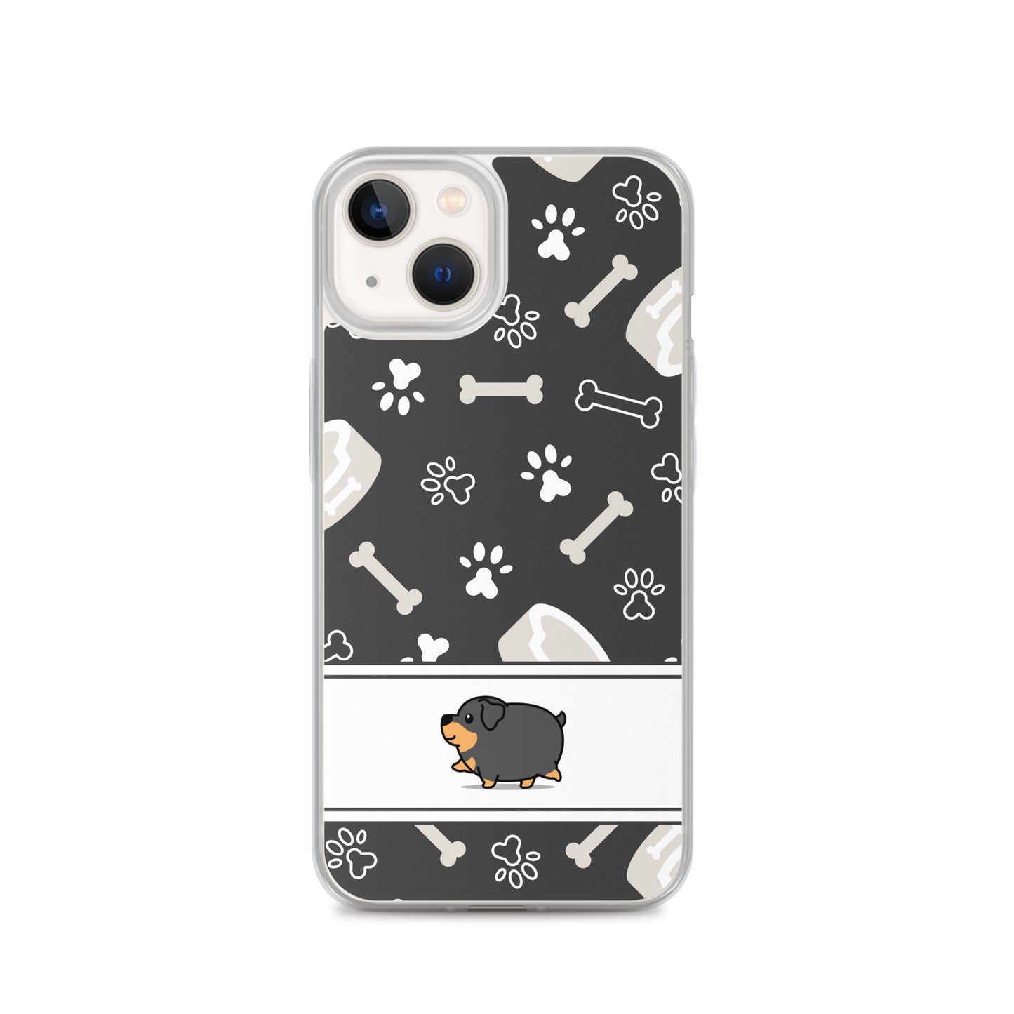 Fat Rottweiler iPhone Case