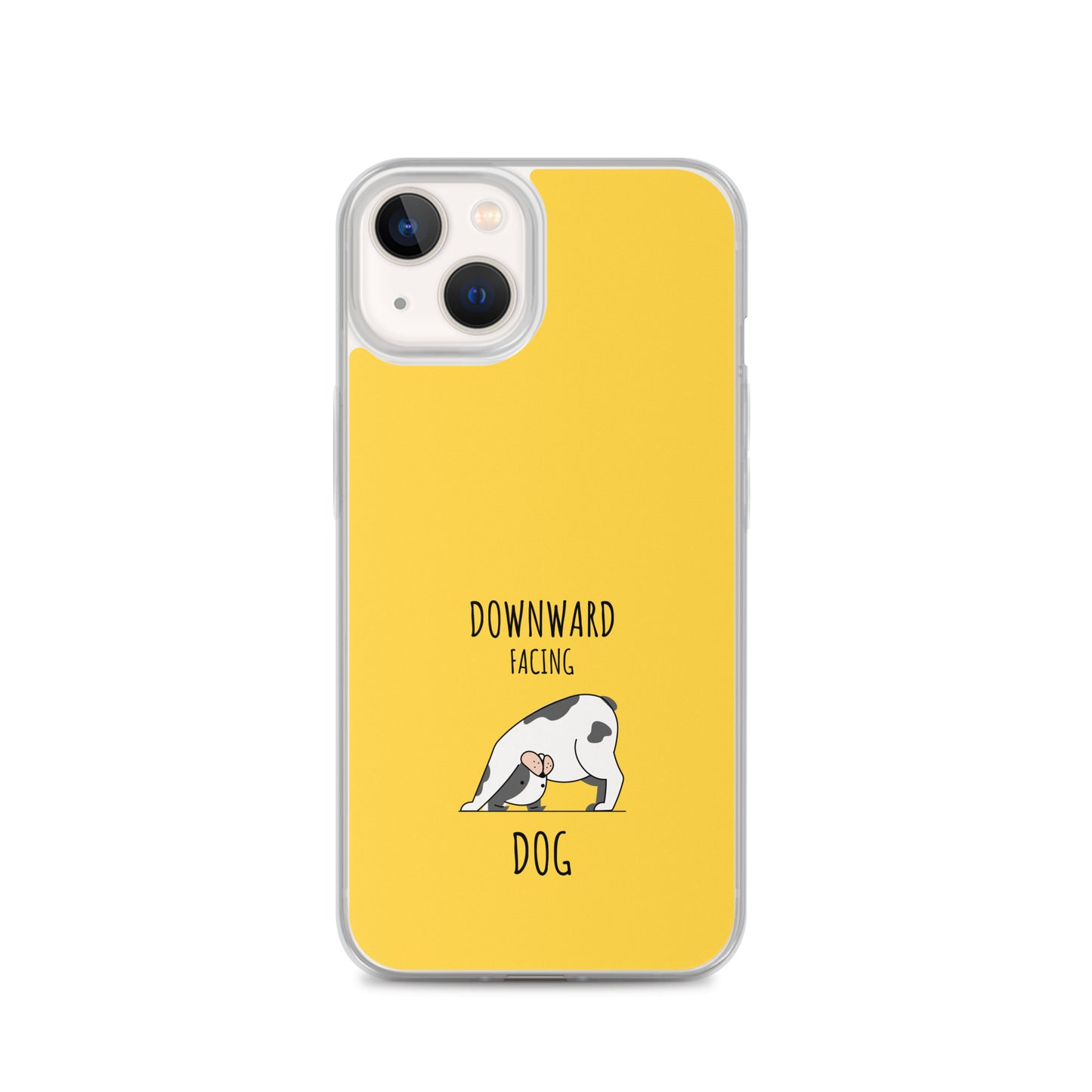 Downward Facng Dog Yoga iPhone Case