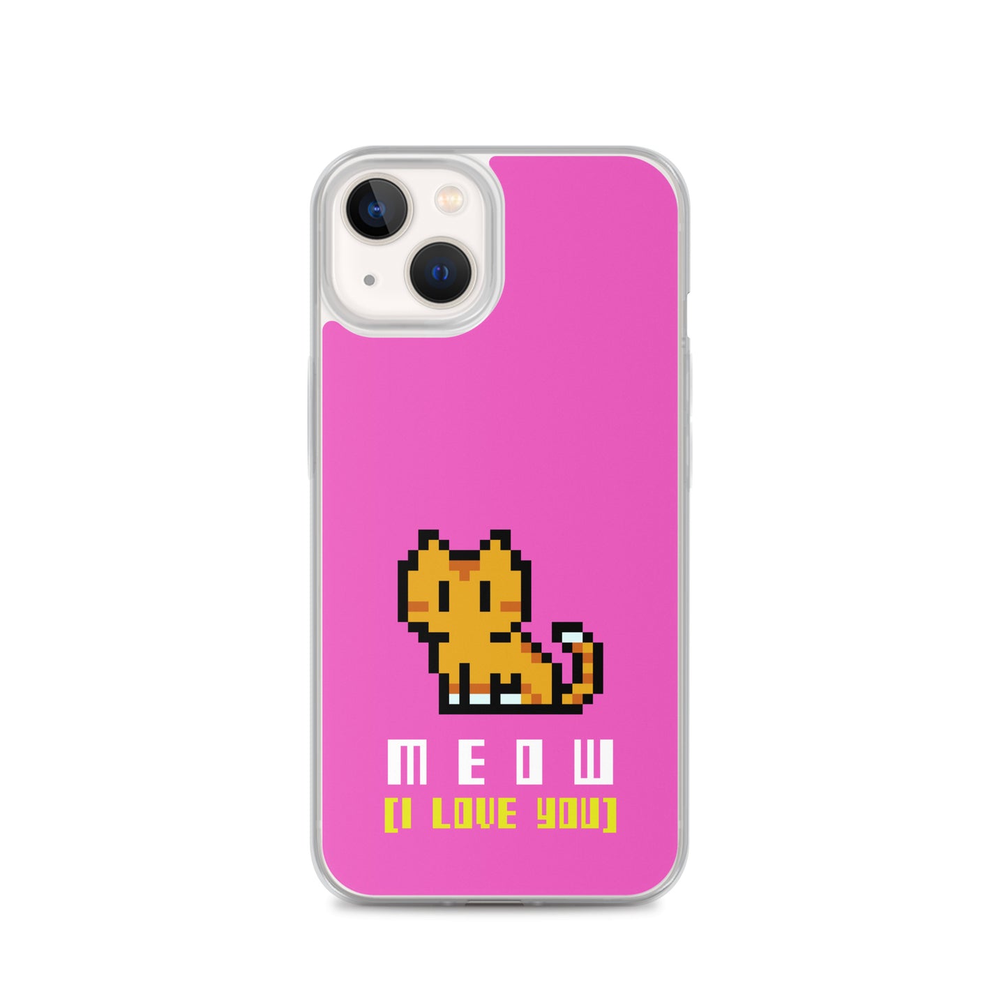 8 Bit Meow iPhone Case