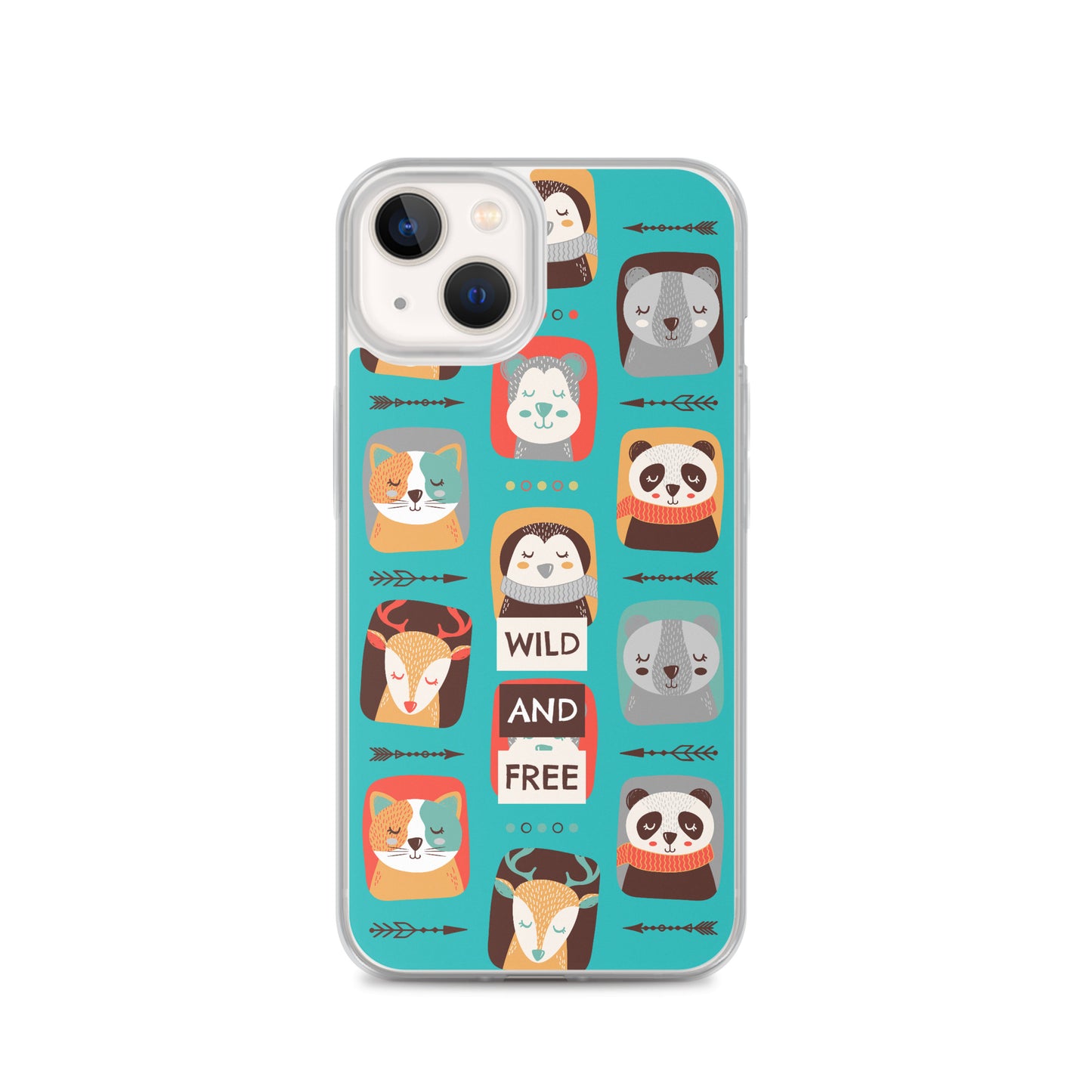 Wild And Free iPhone Case