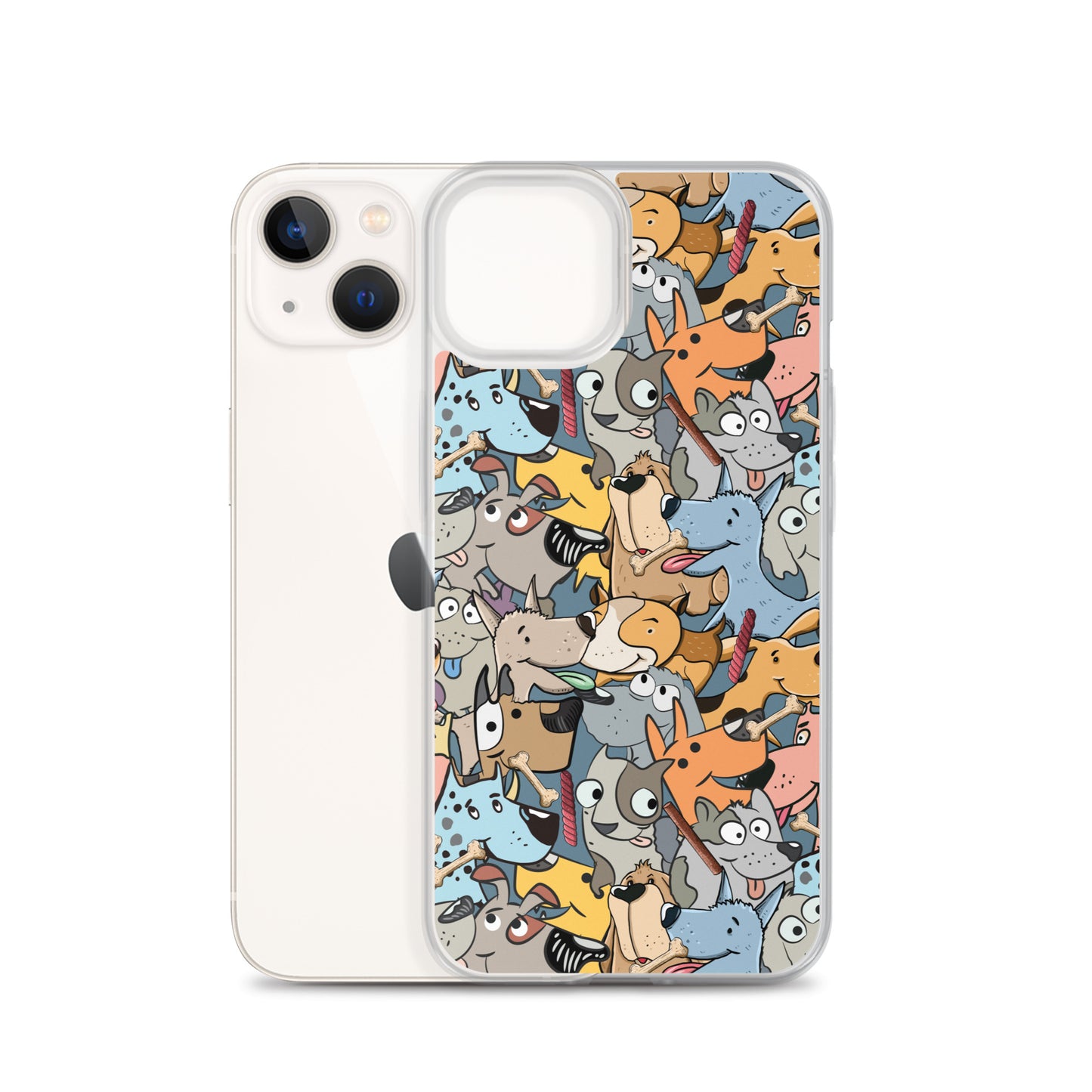 Dog Mashup iPhone Case