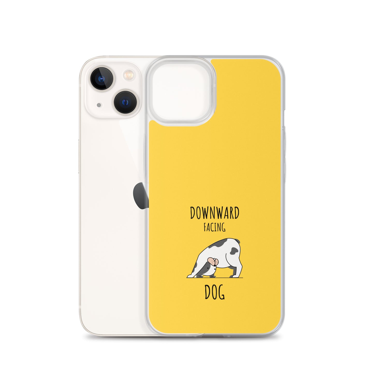 Downward Facng Dog Yoga iPhone Case