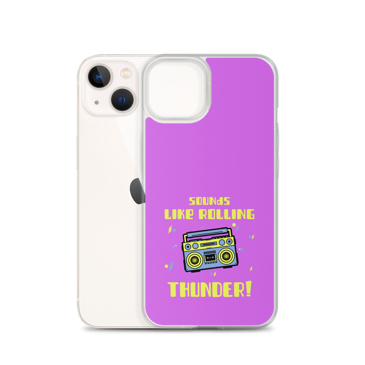 Sounds Like Rolling Thunder iPhone Case