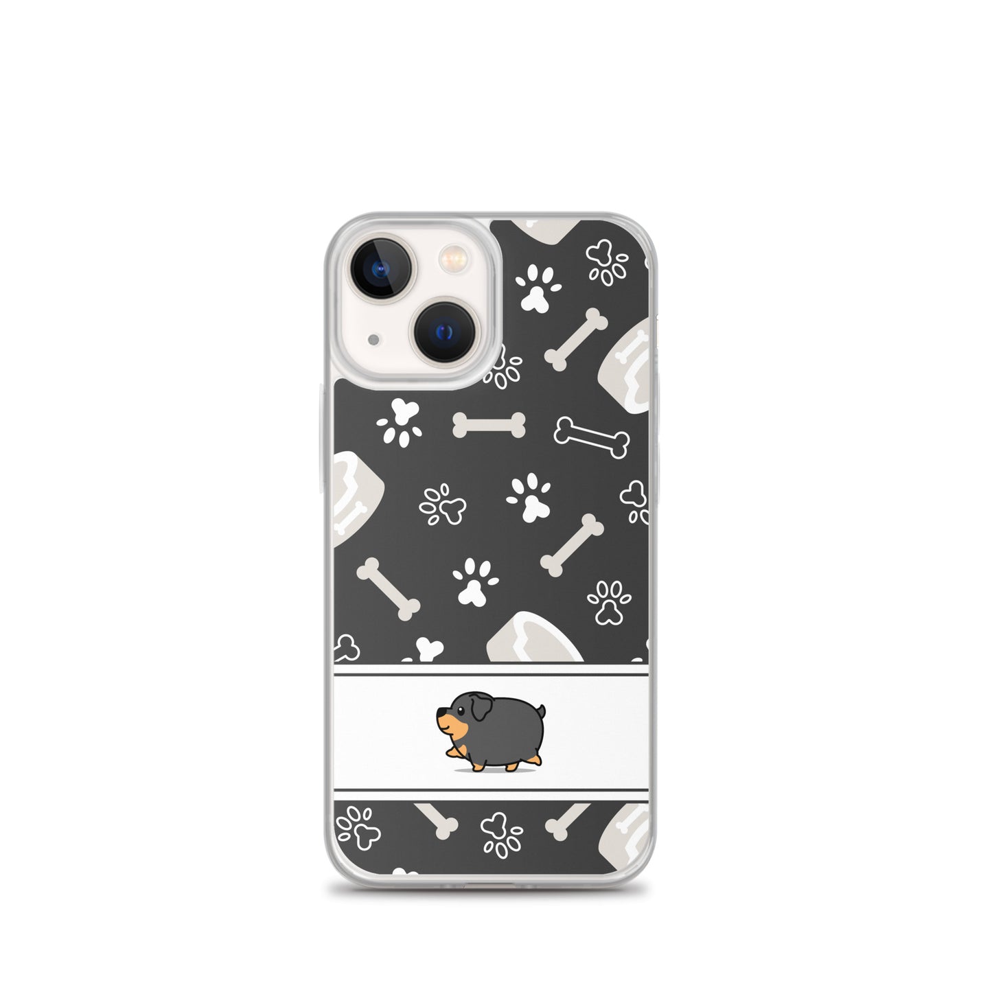 Fat Rottweiler iPhone Case