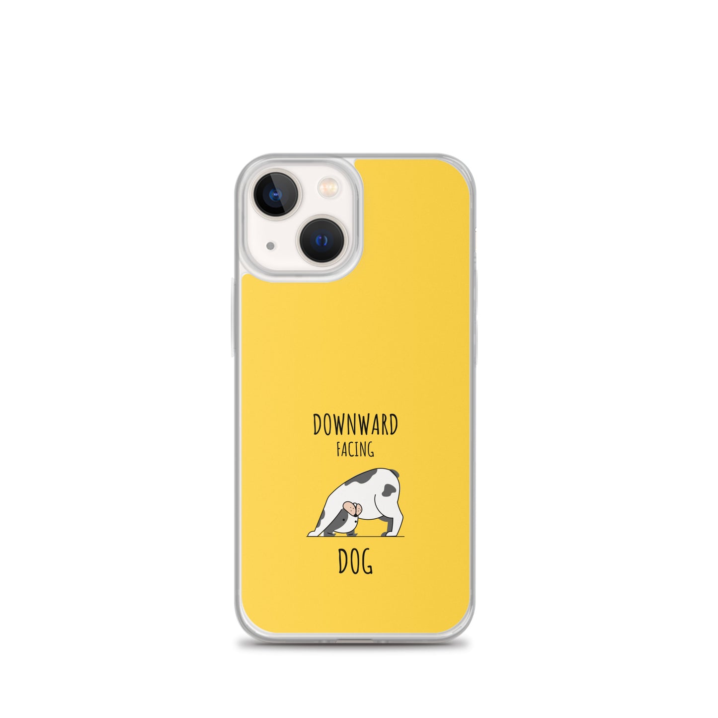 Downward Facng Dog Yoga iPhone Case