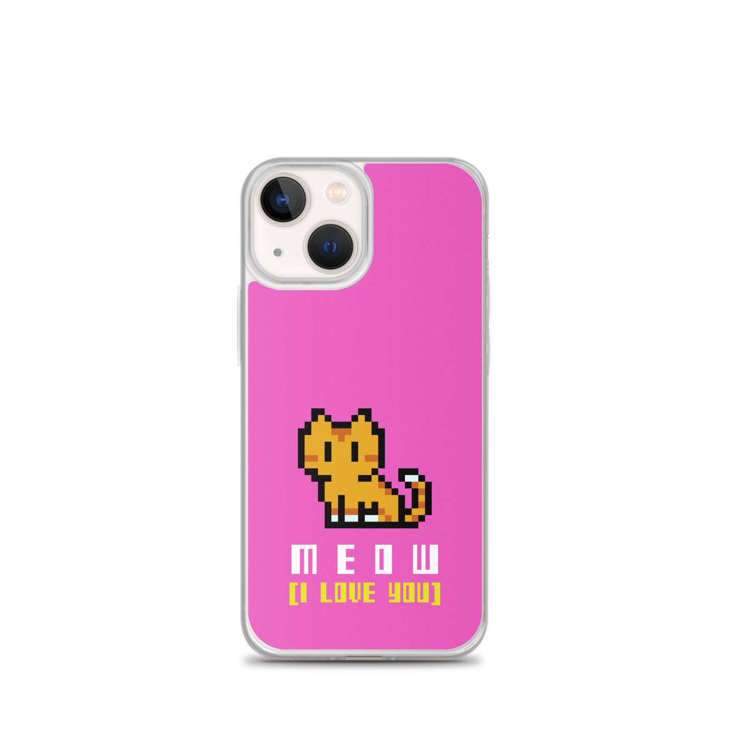 8 Bit Meow iPhone Case