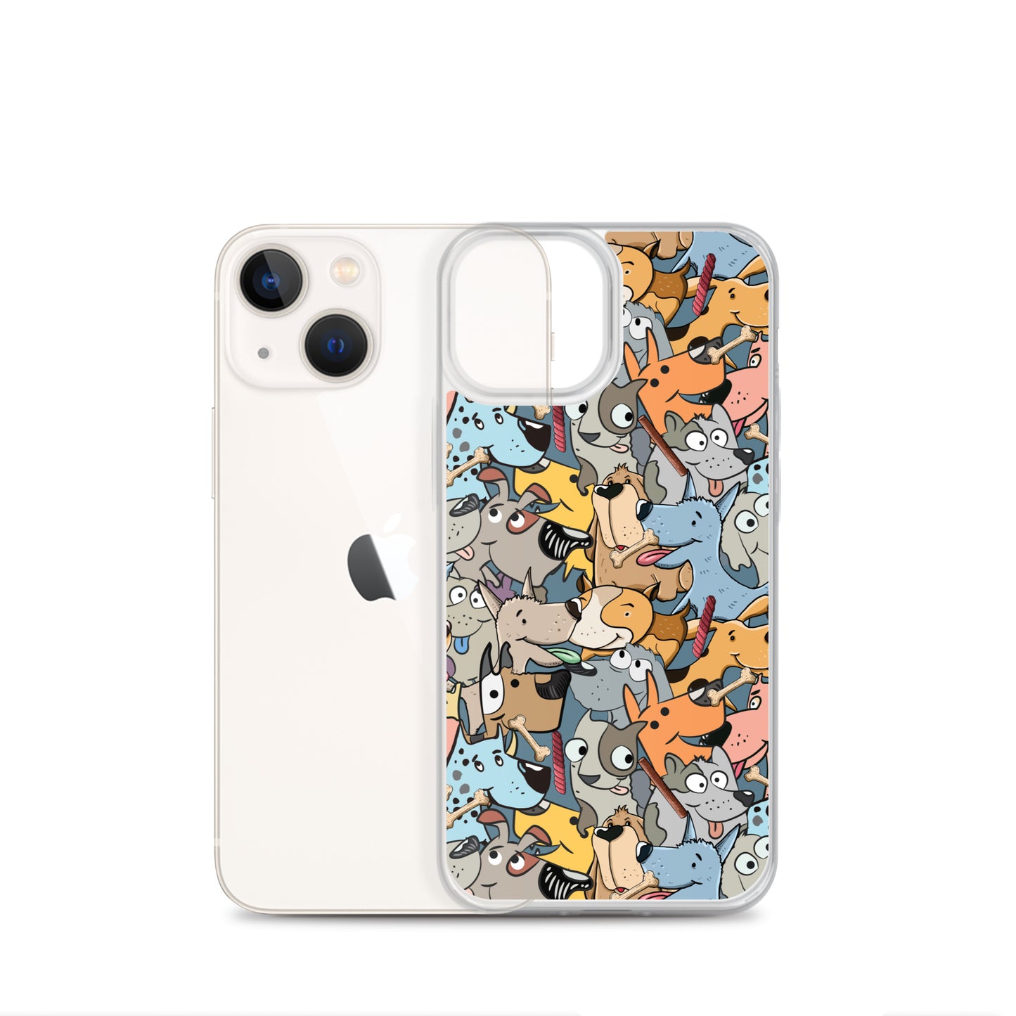 Dog Mashup iPhone Case