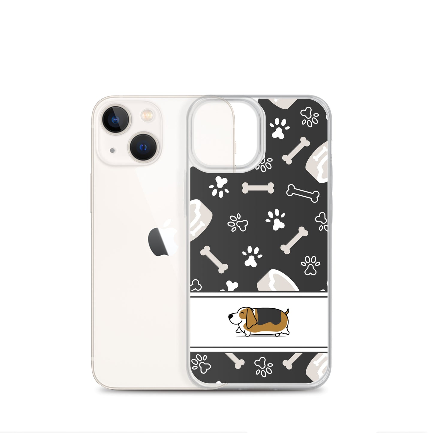 Fat Basset Hound iPhone Case