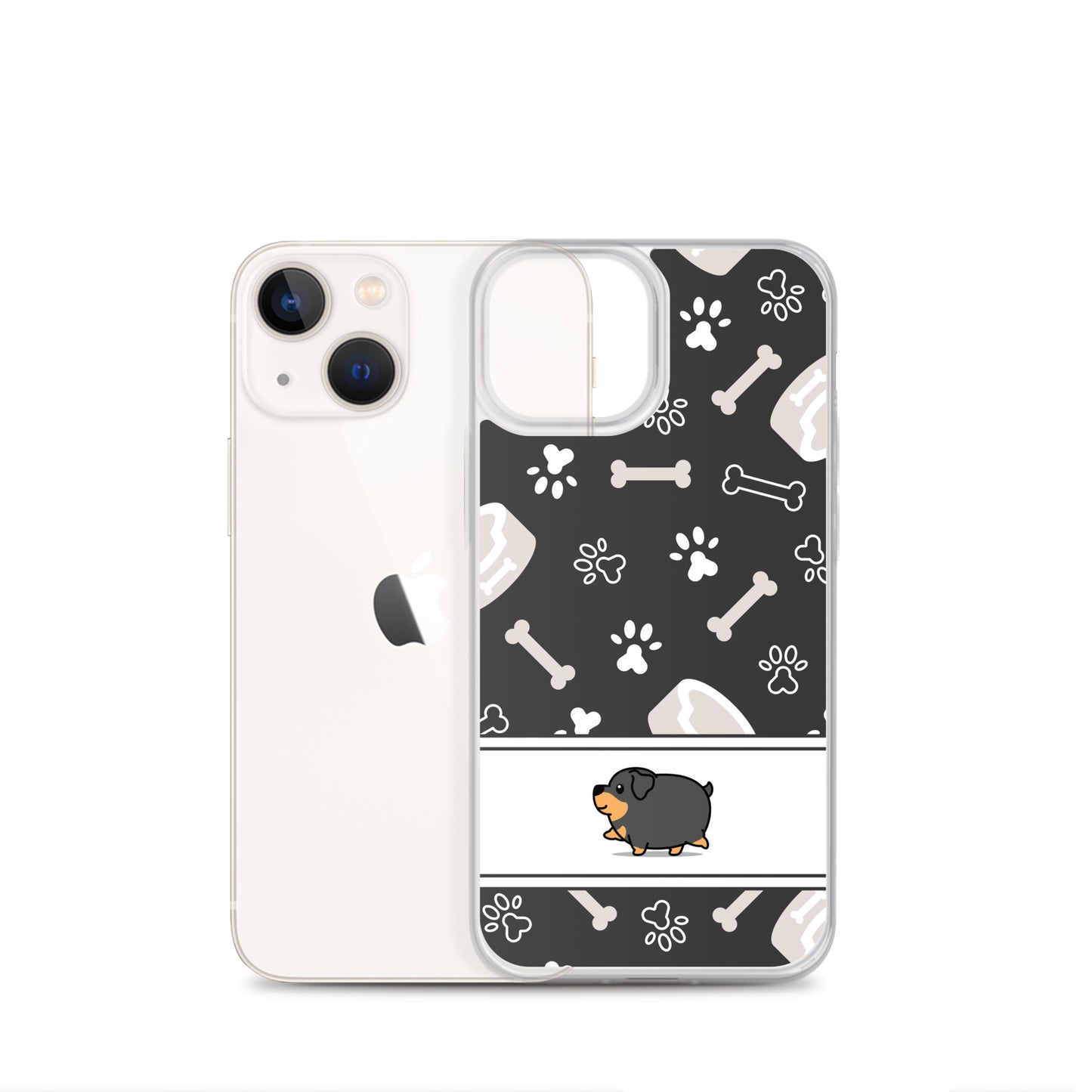 Fat Rottweiler iPhone Case