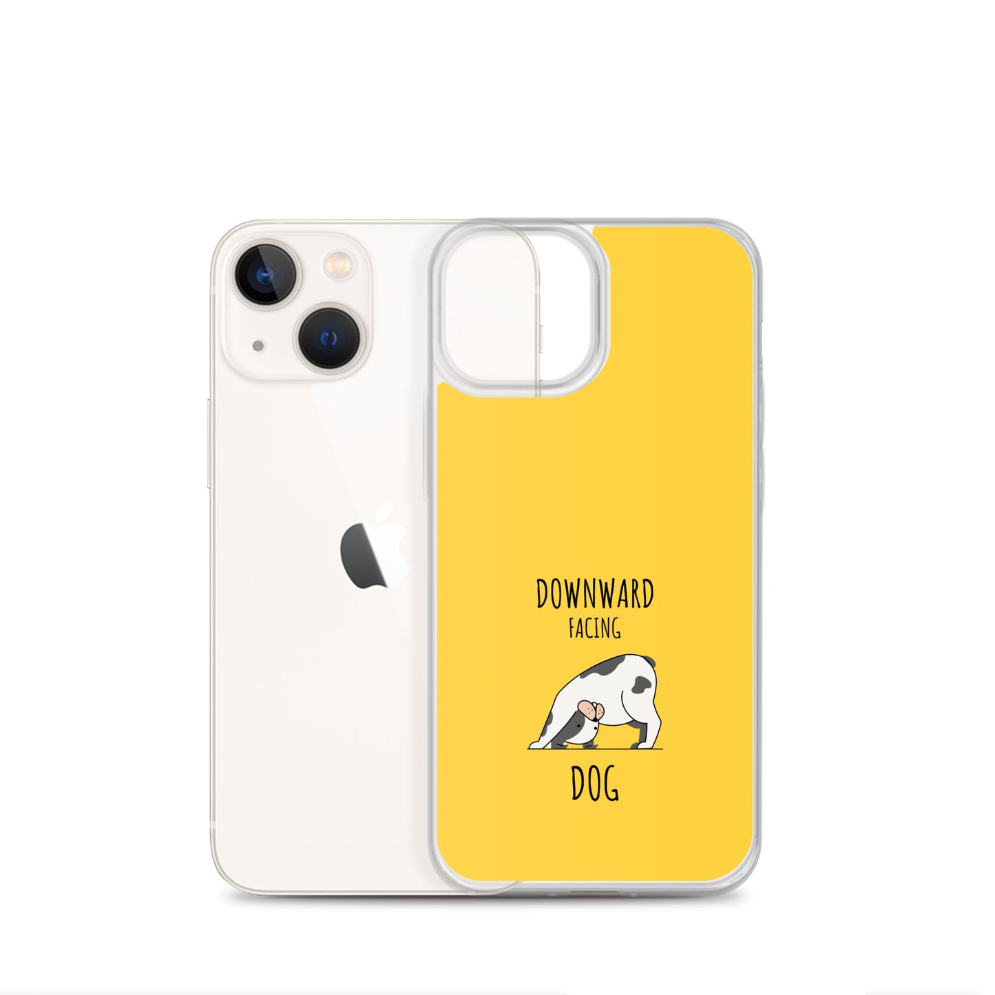 Downward Facng Dog Yoga iPhone Case