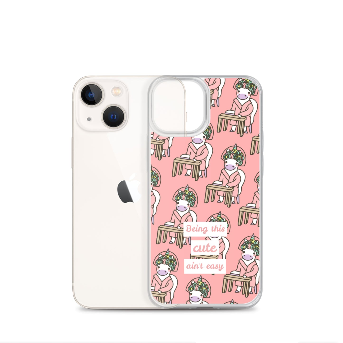 Being This Cute Ain't Easy iPhone Case