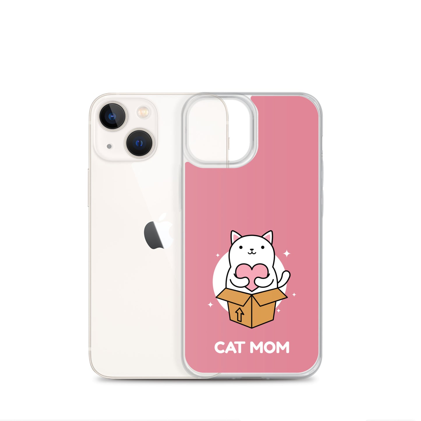 Cat Mom iPhone Case