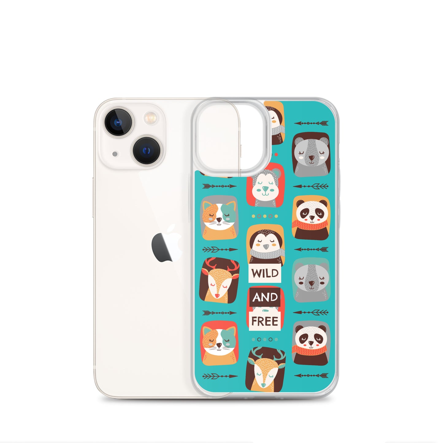 Wild And Free iPhone Case