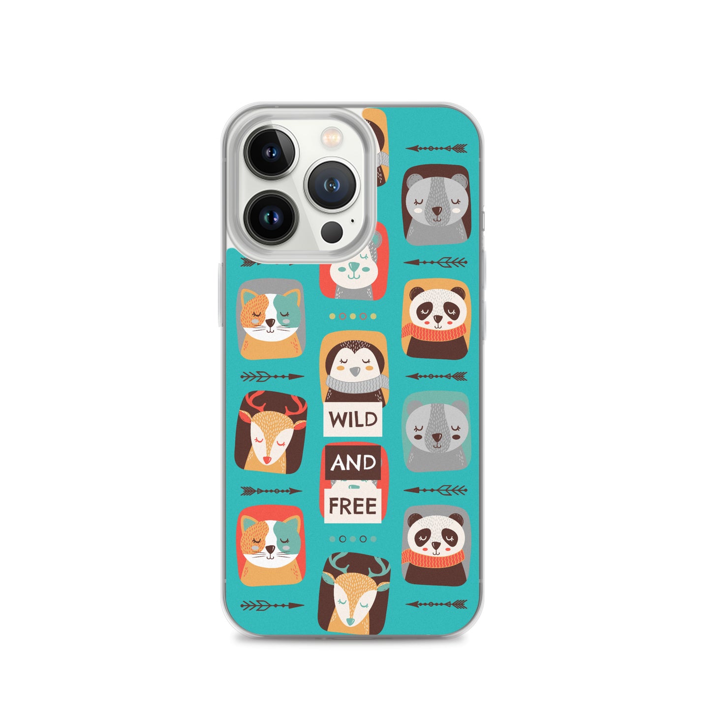 Wild And Free iPhone Case