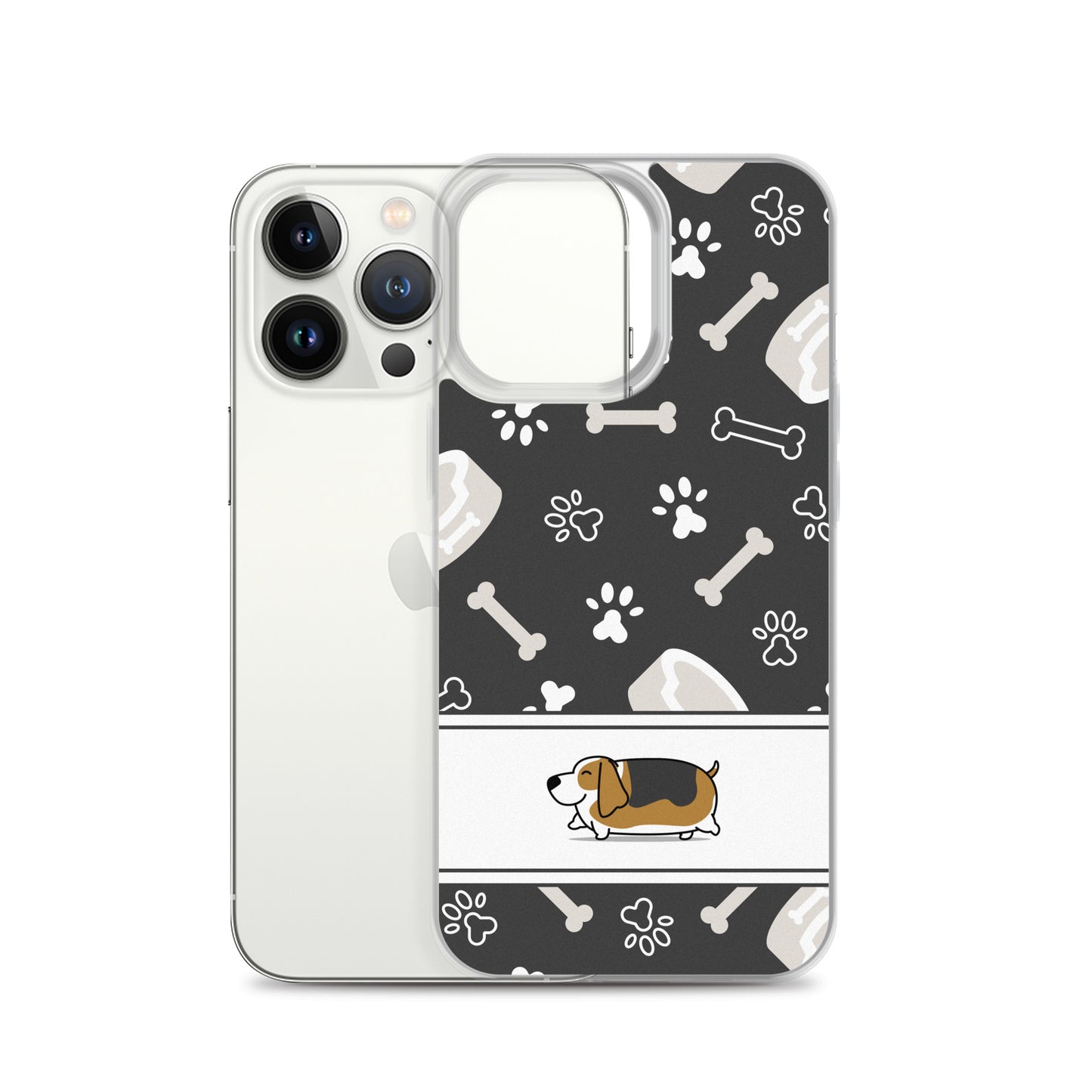 Fat Basset Hound iPhone Case