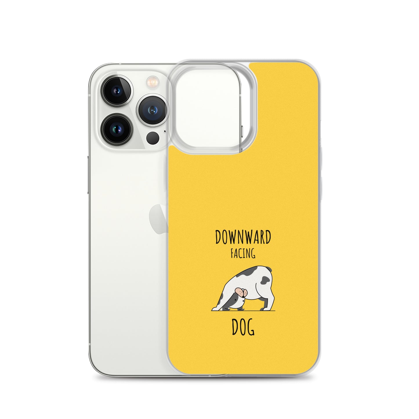 Downward Facng Dog Yoga iPhone Case