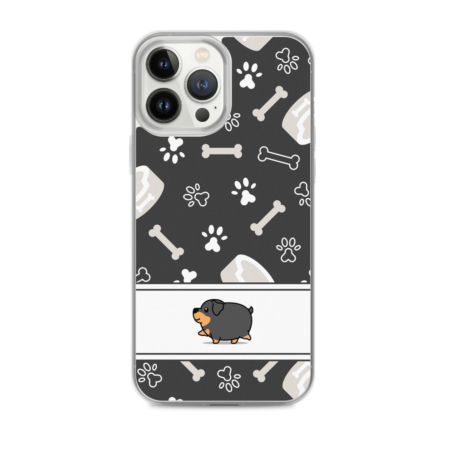 Fat Rottweiler iPhone Case