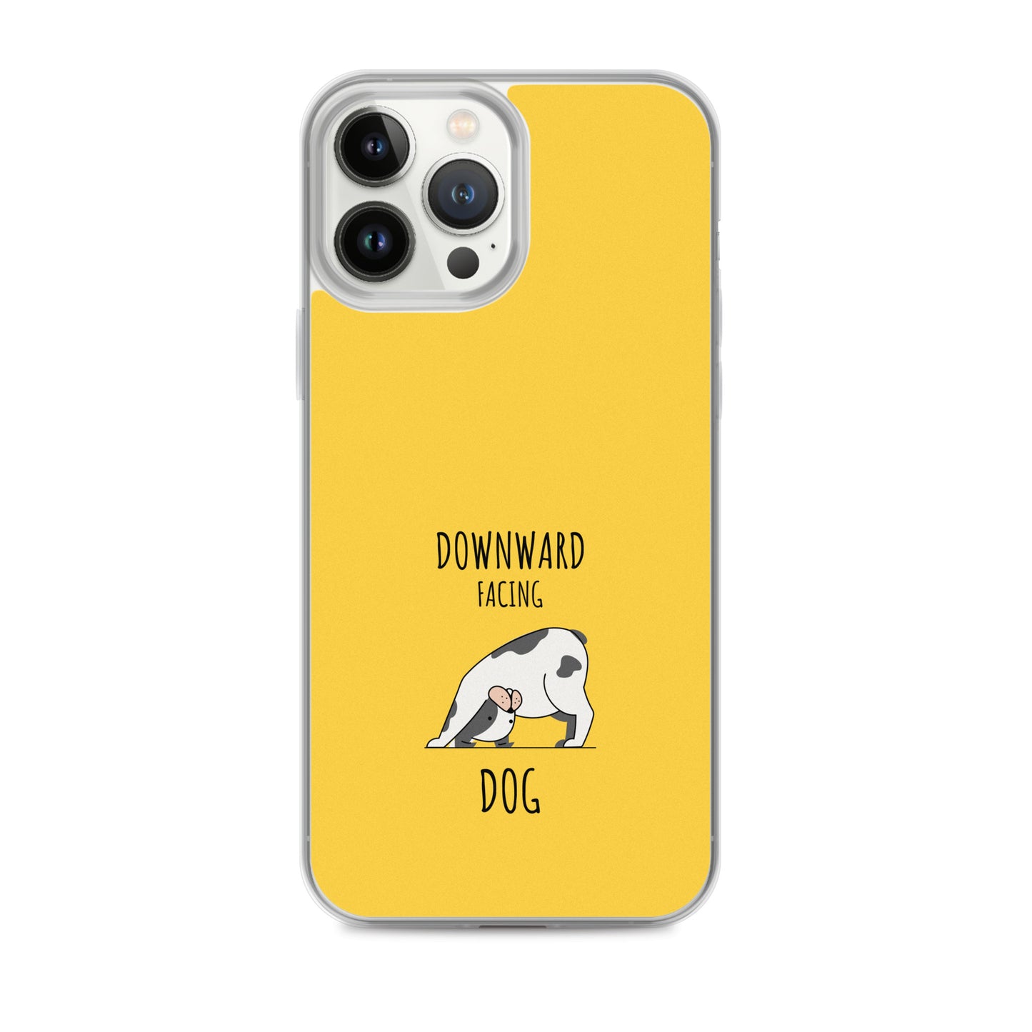 Downward Facng Dog Yoga iPhone Case