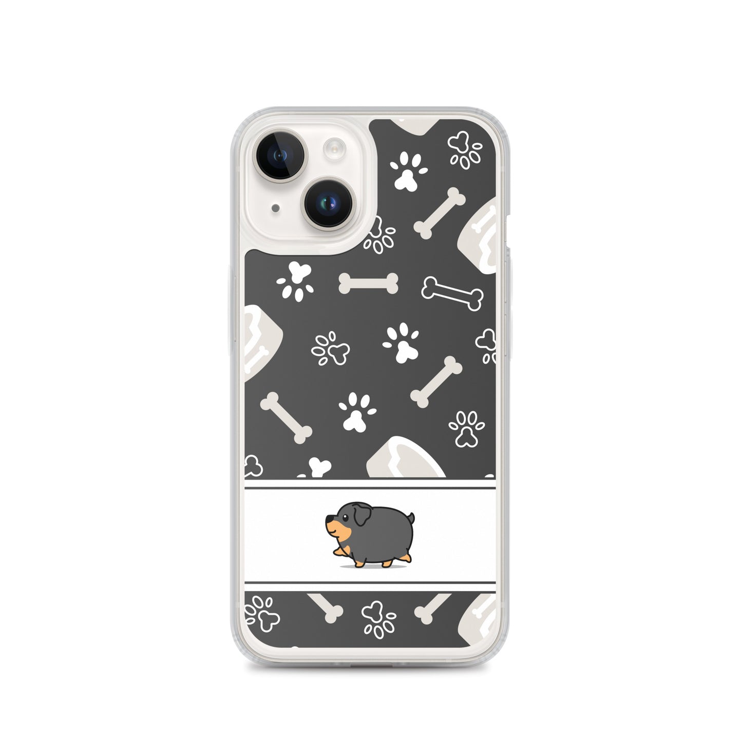 Fat Rottweiler iPhone Case