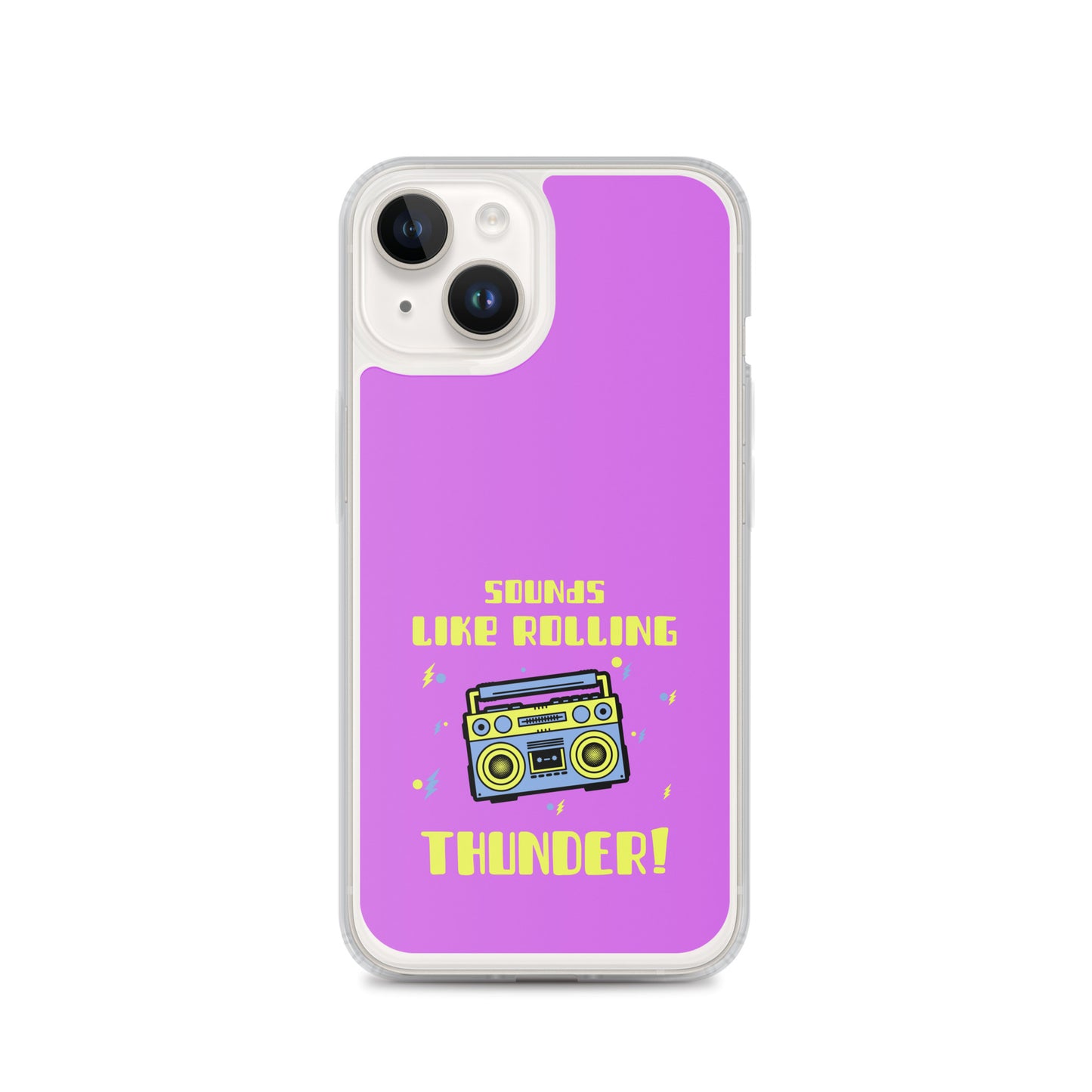 Sounds Like Rolling Thunder iPhone Case