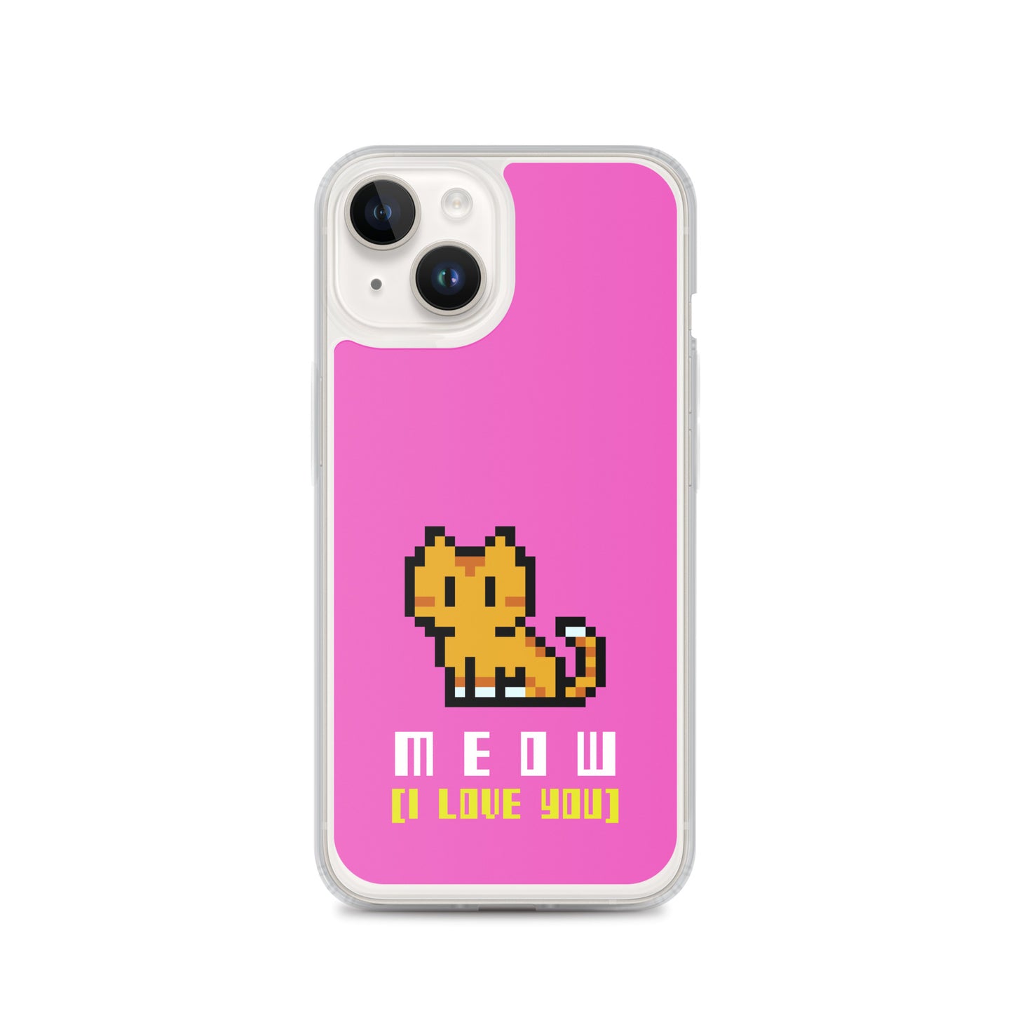 8 Bit Meow iPhone Case