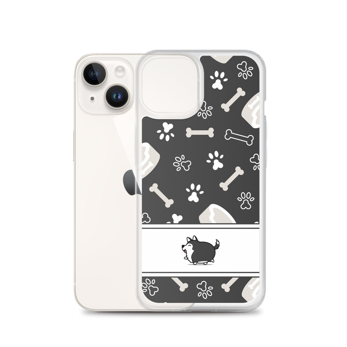 Fat Husky iPhone Case