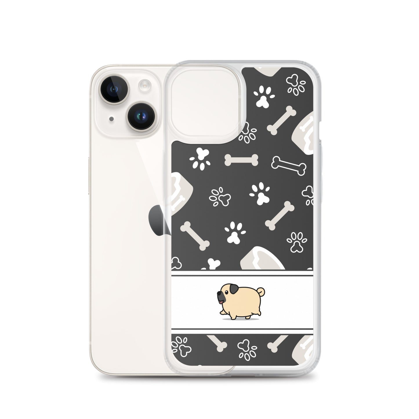 Fat Pug iPhone Case