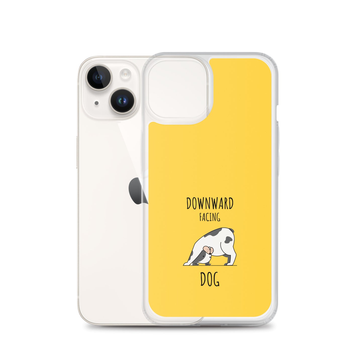 Downward Facng Dog Yoga iPhone Case