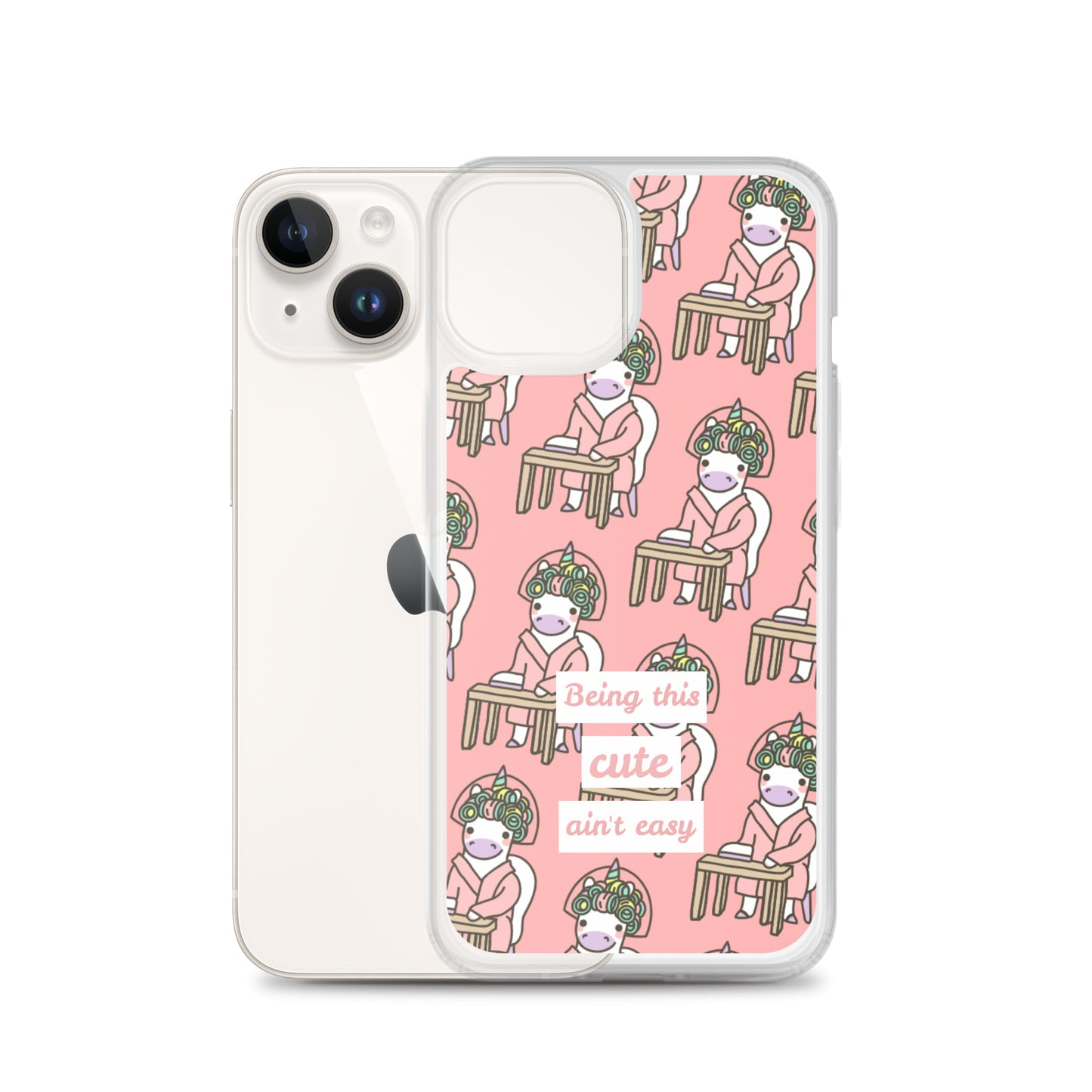 Being This Cute Ain't Easy iPhone Case