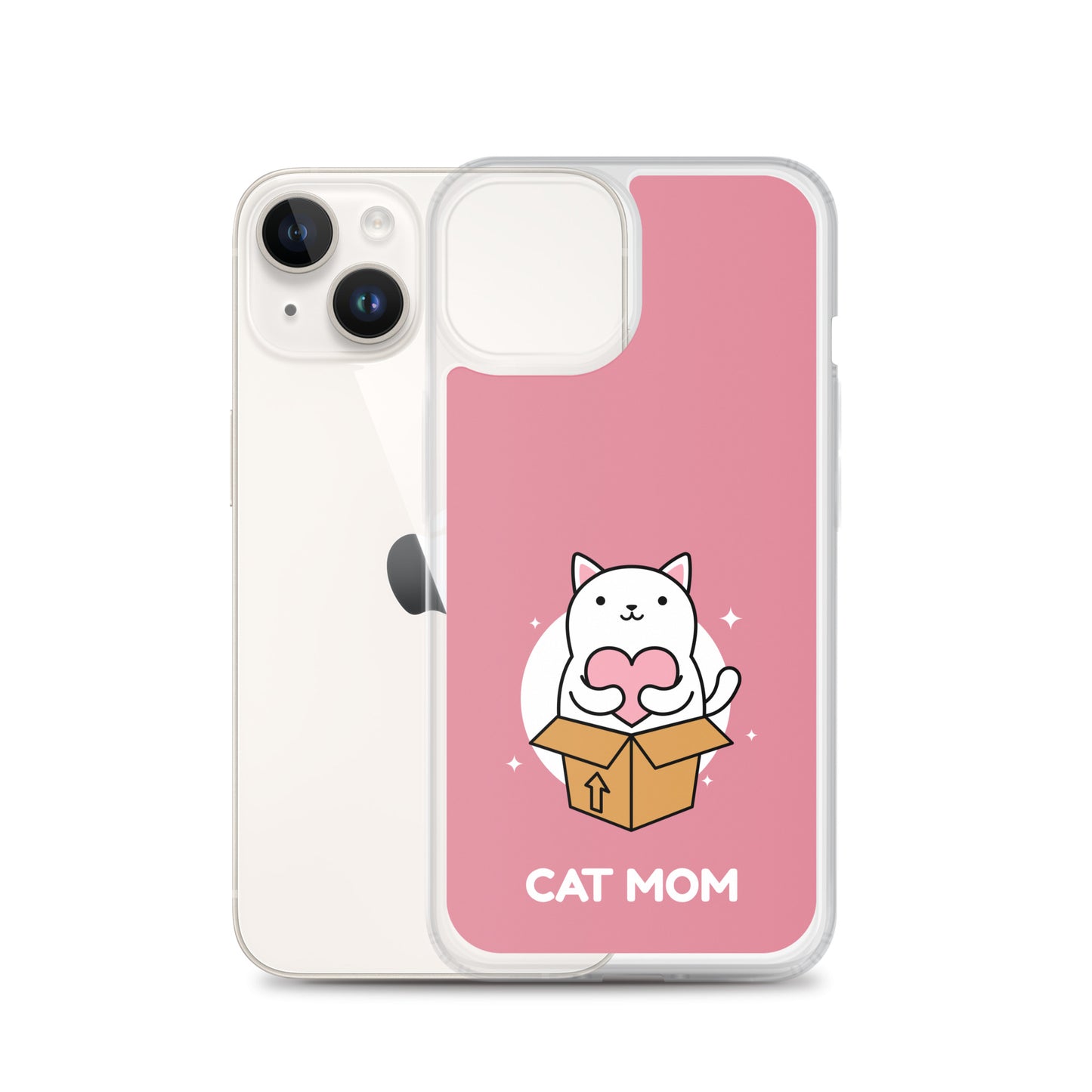 Cat Mom iPhone Case