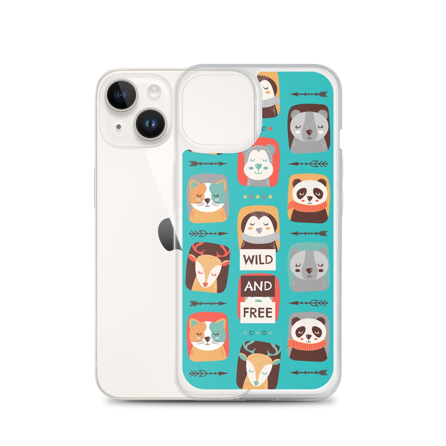 Wild And Free iPhone Case