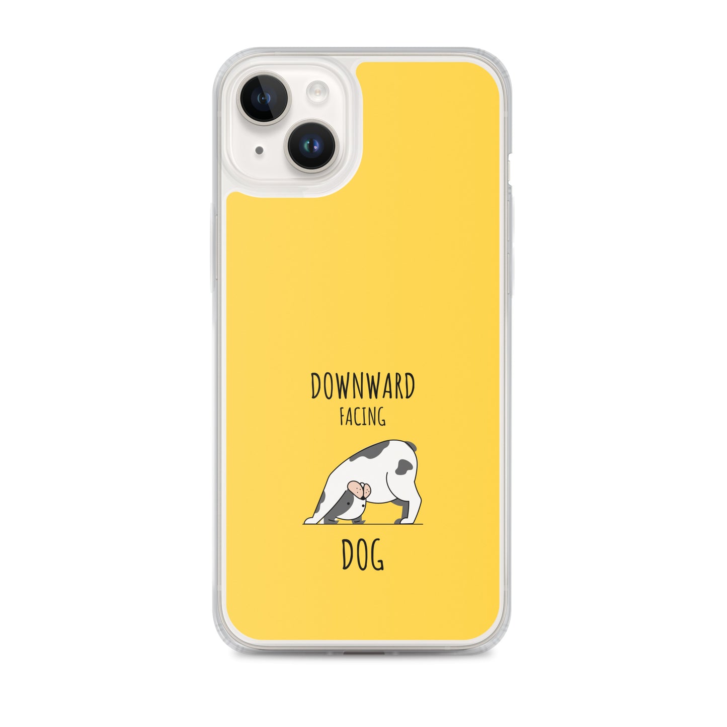 Downward Facng Dog Yoga iPhone Case