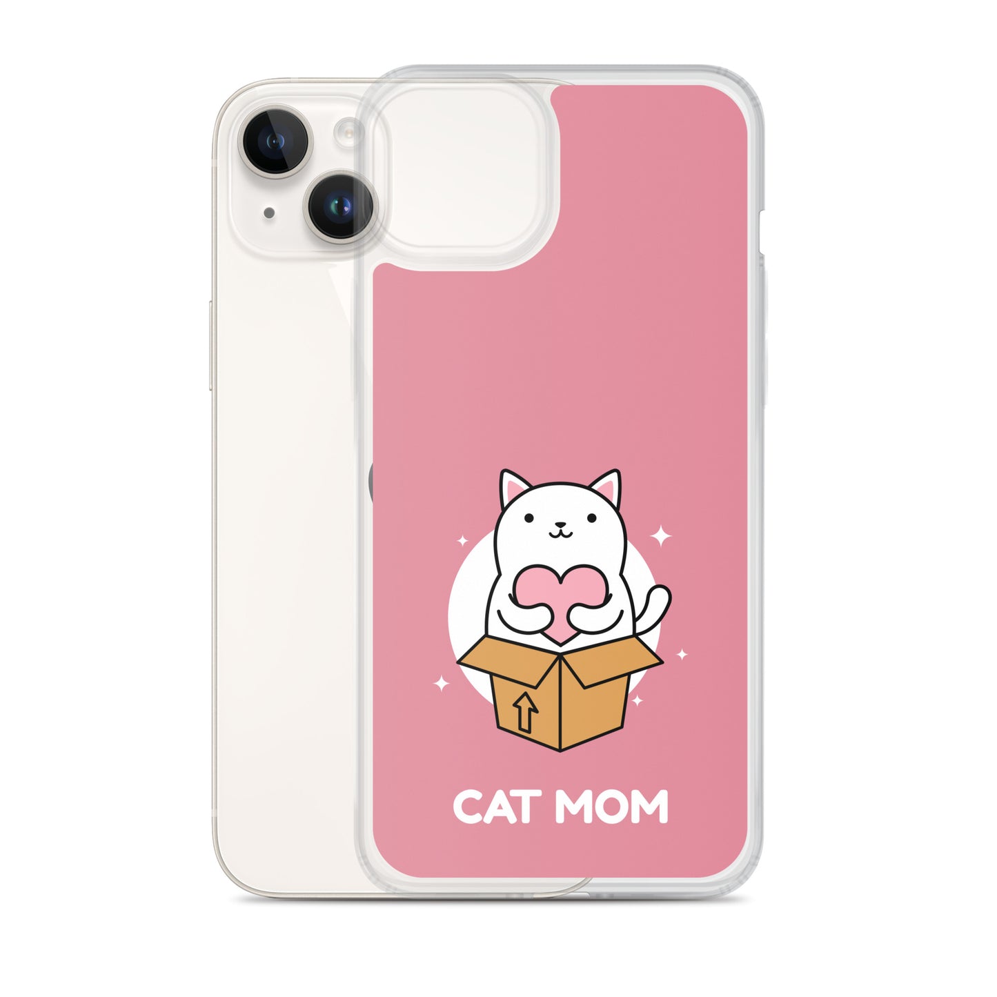 Cat Mom iPhone Case