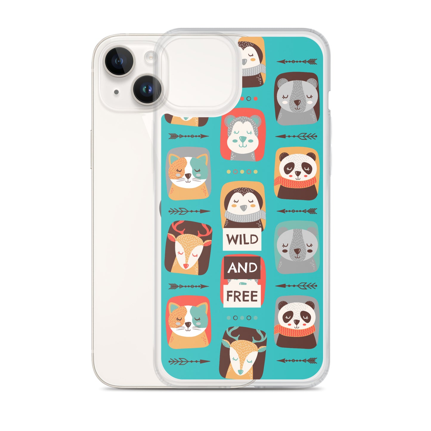 Wild And Free iPhone Case