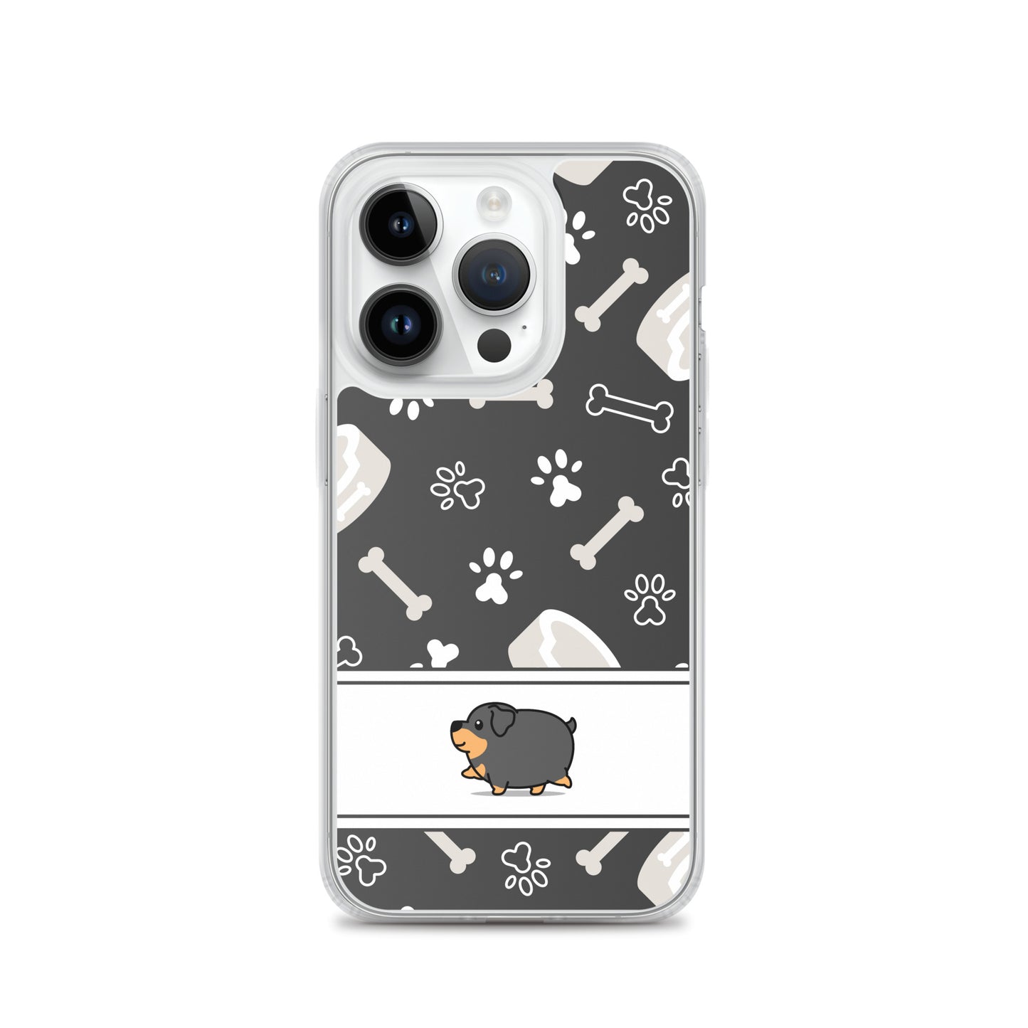 Fat Rottweiler iPhone Case