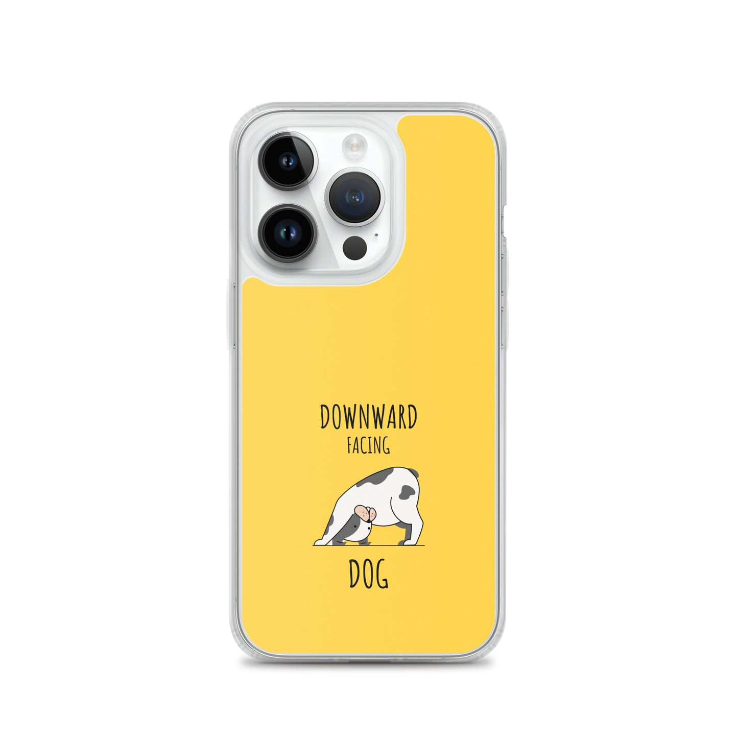 Downward Facng Dog Yoga iPhone Case