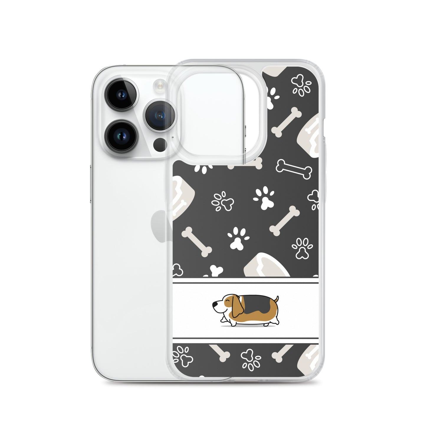 Fat Basset Hound iPhone Case