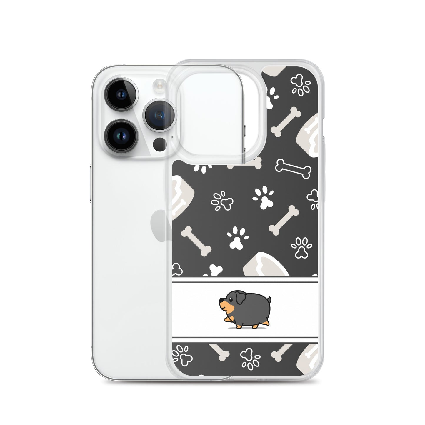 Fat Rottweiler iPhone Case