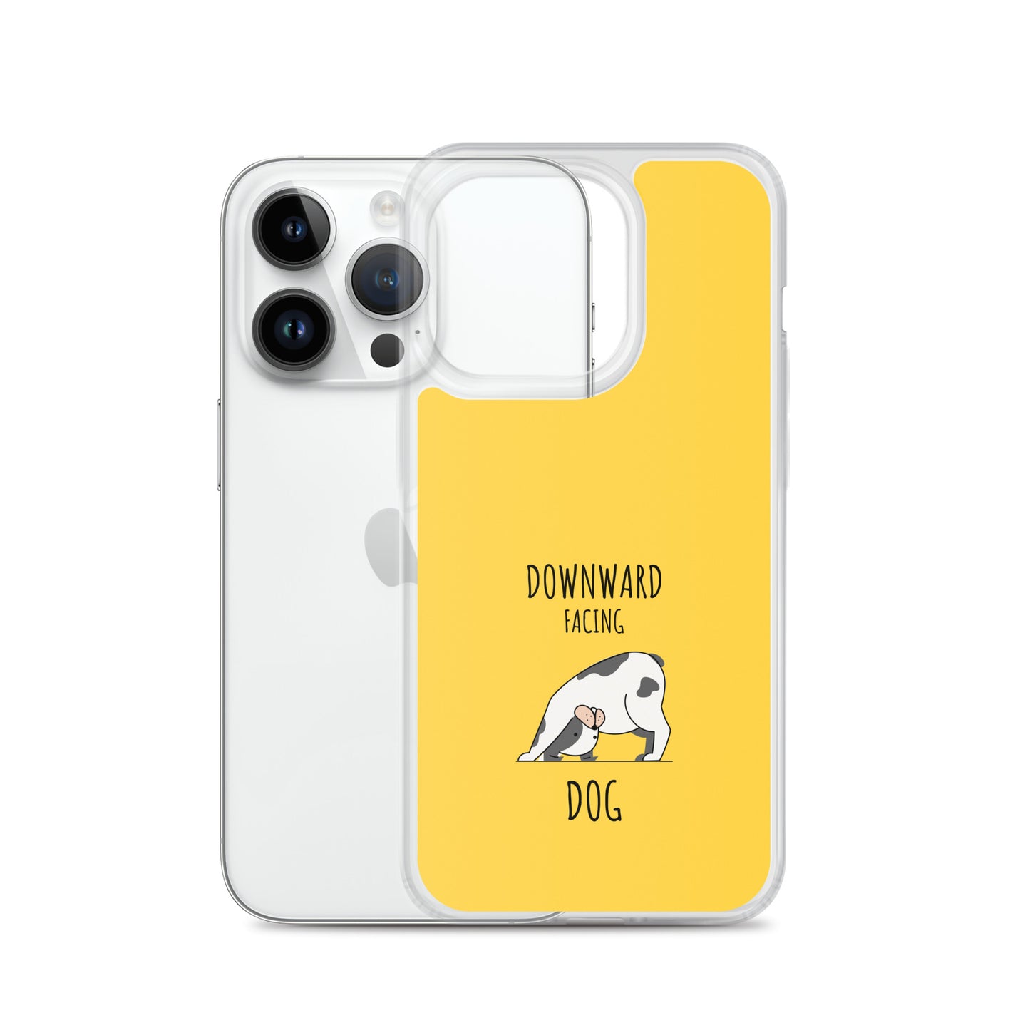 Downward Facng Dog Yoga iPhone Case